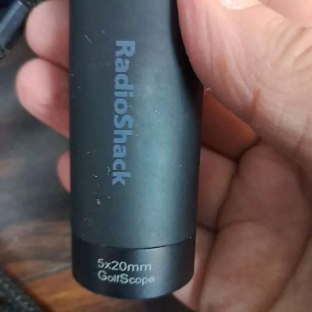 Vintage RadioShack 5x20mm Golf Scope Monocular with Black Case 5x‎ Magnification